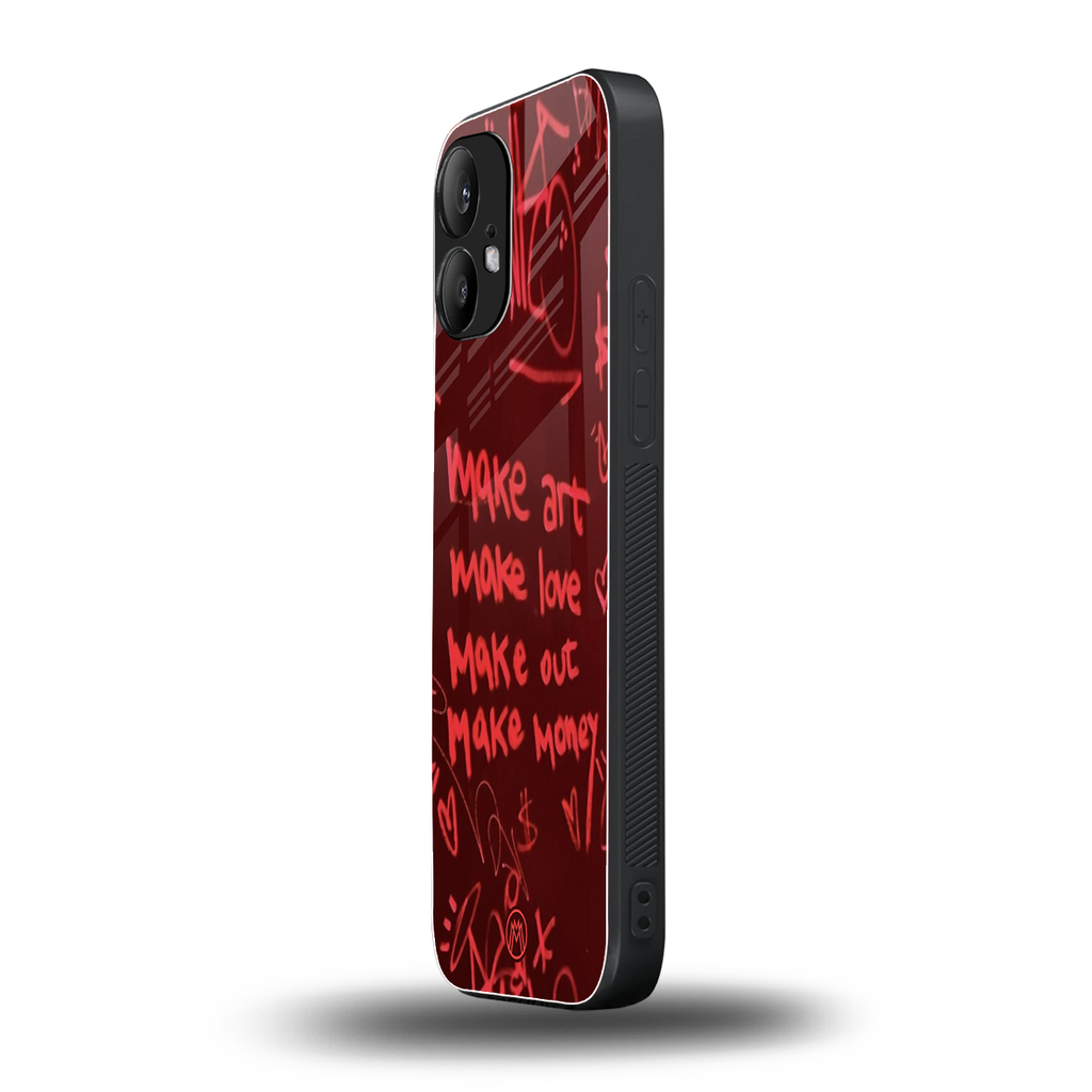 make magic back phone cover | glass case for nothing phone 2