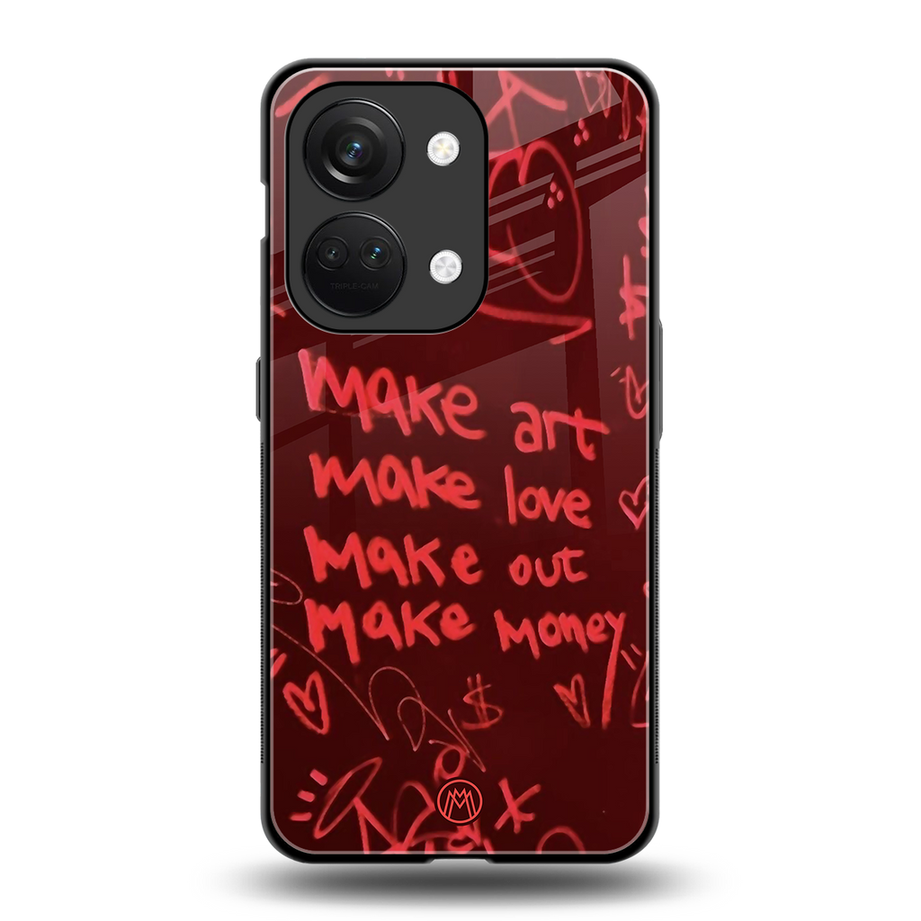 make magic back phone cover | glass case for oneplus nord 3