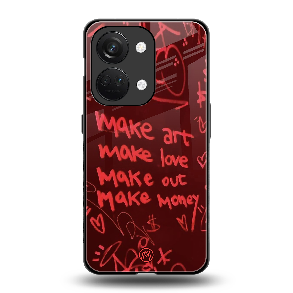 make magic back phone cover | glass case for oneplus nord 3