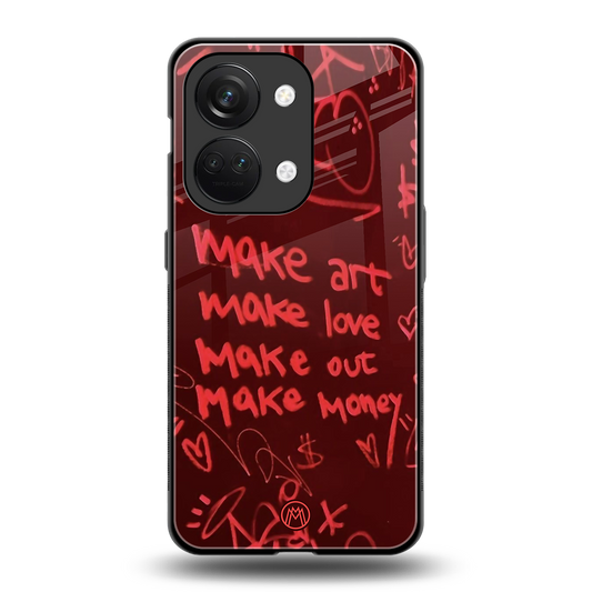 make magic back phone cover | glass case for oneplus nord 3