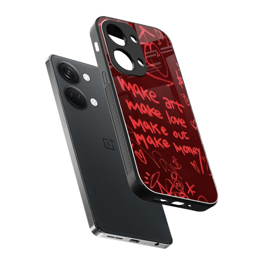 make magic back phone cover | glass case for oneplus nord 3