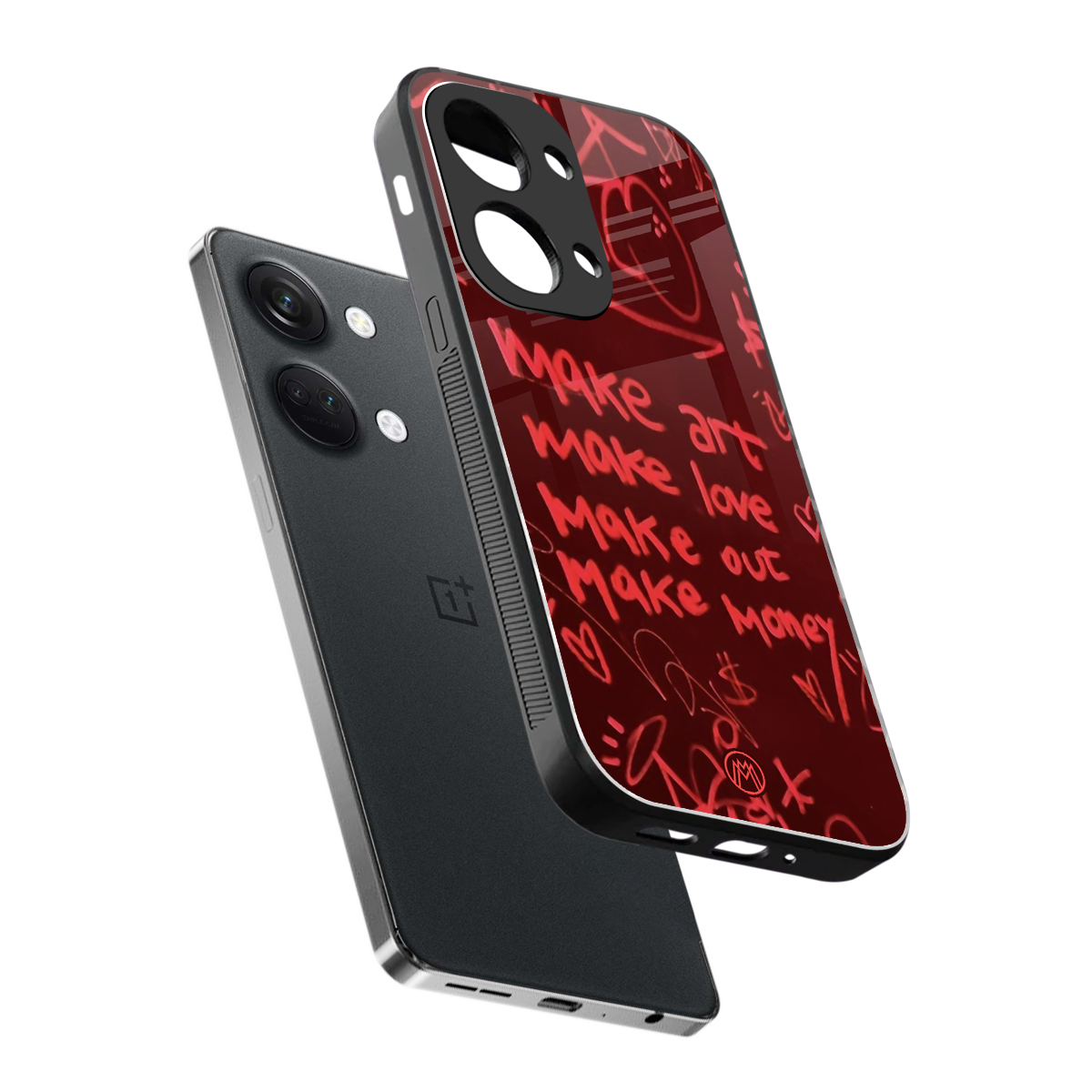 make magic back phone cover | glass case for oneplus nord 3