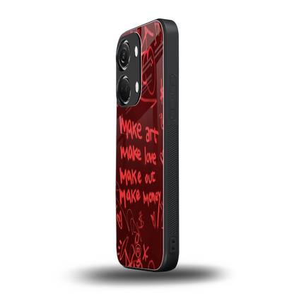 make magic back phone cover | glass case for oneplus nord 3