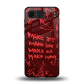 make magic back phone cover | glass case for oneplus nord 4