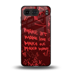make magic back phone cover | glass case for oneplus nord 4