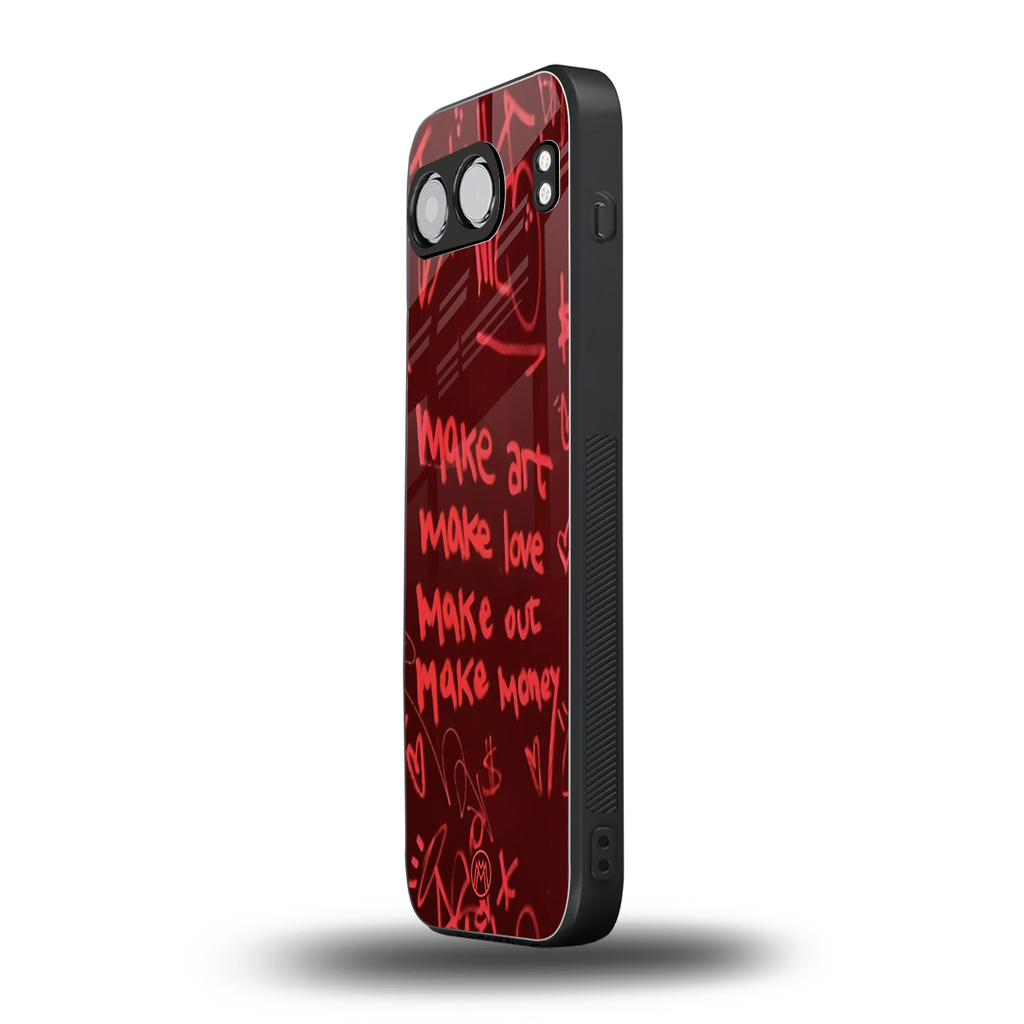 make magic back phone cover | glass case for oneplus nord 4