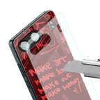 make magic back phone cover | glass case for oneplus nord 4