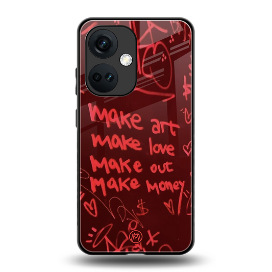 make magic back phone cover | glass case for oneplus nord ce 3