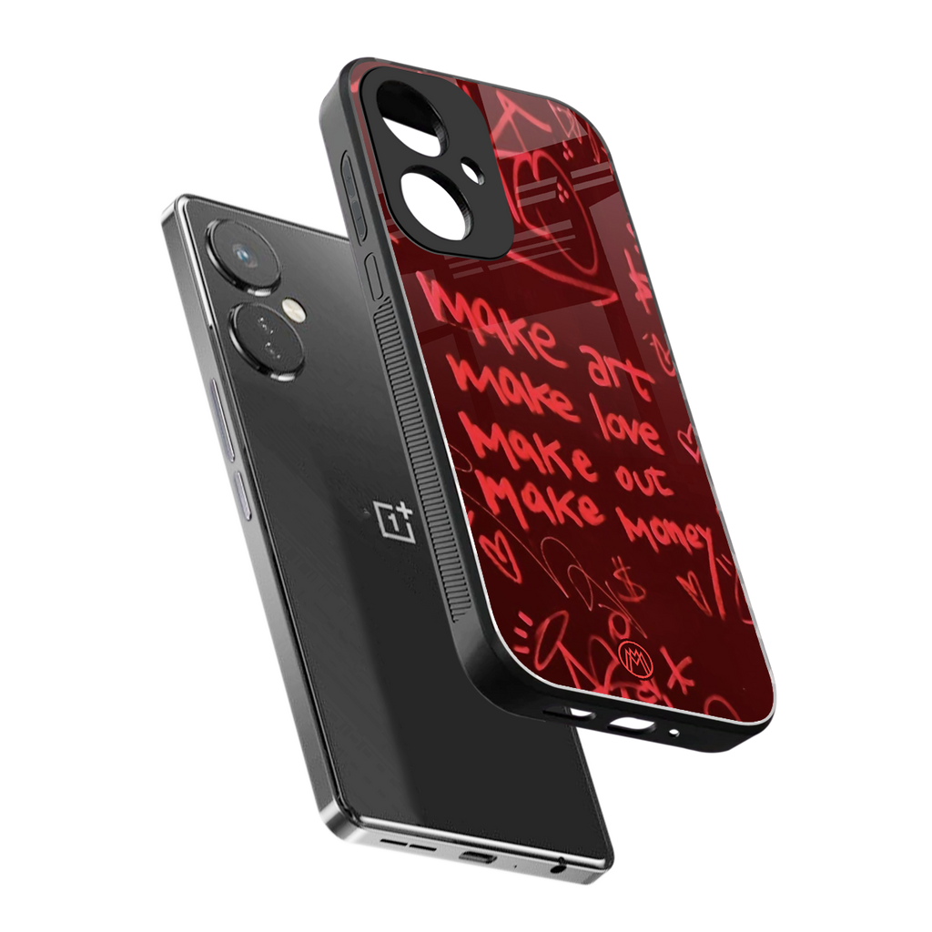 make magic back phone cover | glass case for oneplus nord ce 3