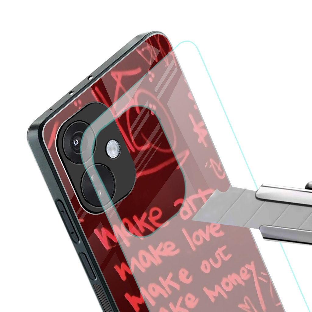 make magic back phone cover | glass case for oneplus nord ce 3