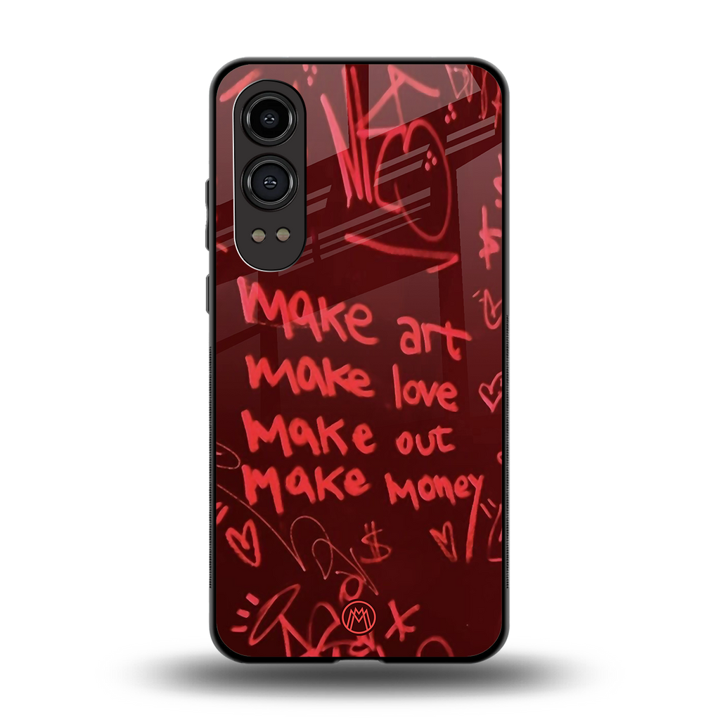 make magic back phone cover | glass case for oneplus nord ce 4 lite