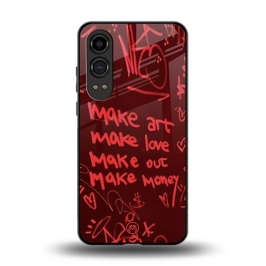 make magic back phone cover | glass case for oneplus nord ce 4 lite