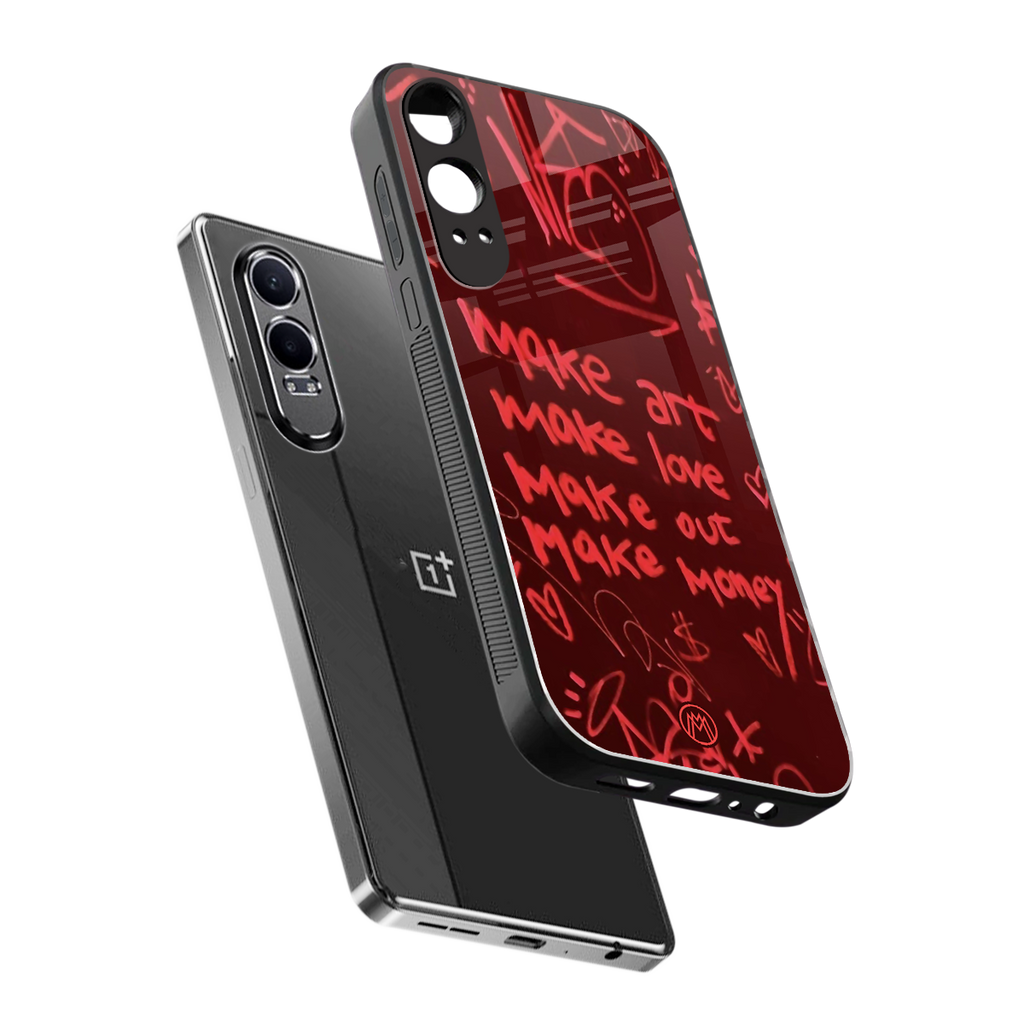 make magic back phone cover | glass case for oneplus nord ce 4 lite