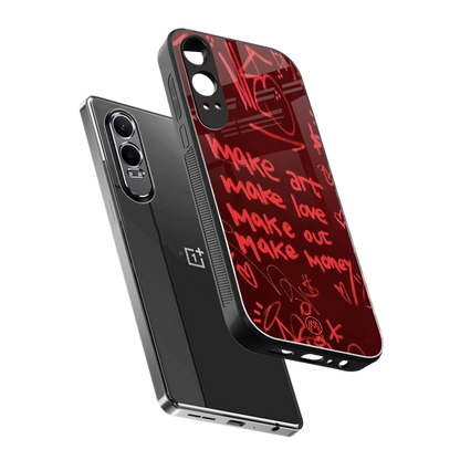 make magic back phone cover | glass case for oneplus nord ce 4 lite