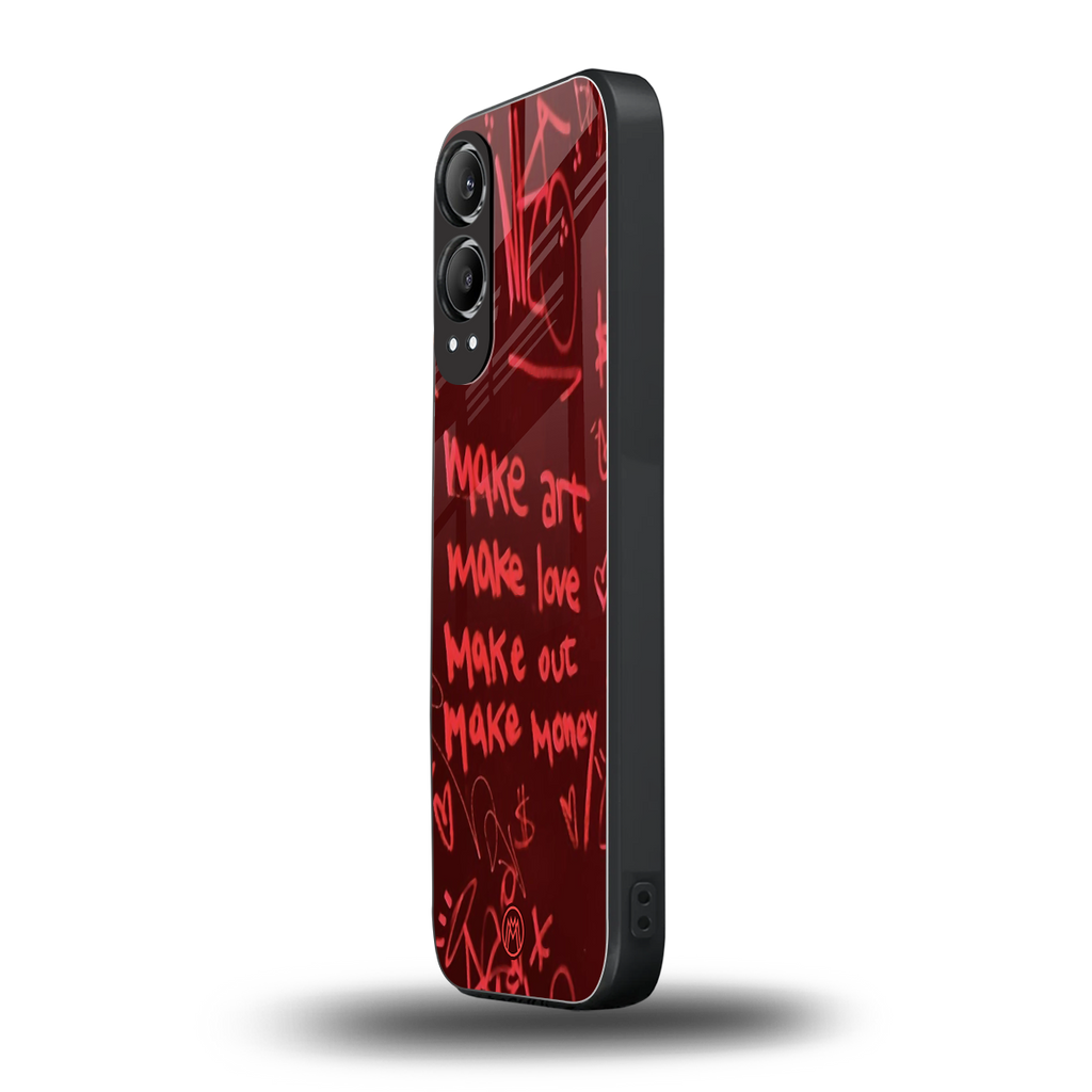 make magic back phone cover | glass case for oneplus nord ce 4 lite