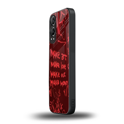 make magic back phone cover | glass case for oneplus nord ce 4 lite