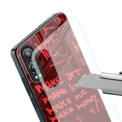 make magic back phone cover | glass case for oneplus nord ce 4 lite