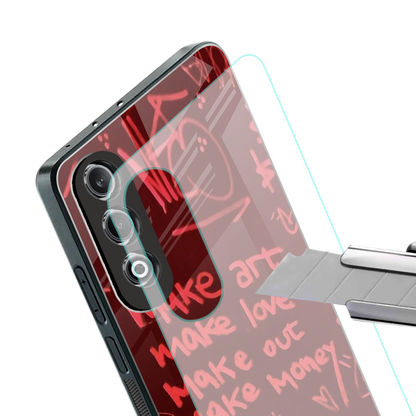 make magic back phone cover | glass case for oneplus nord ce 4