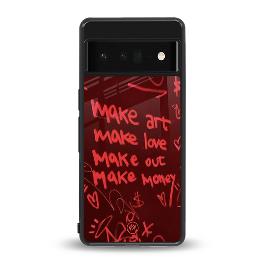 make magic back phone cover | glass case for google pixel 6 pro