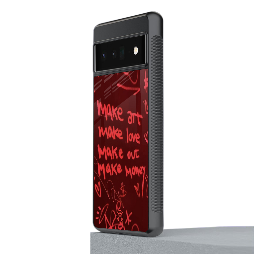 make magic back phone cover | glass case for google pixel 6 pro