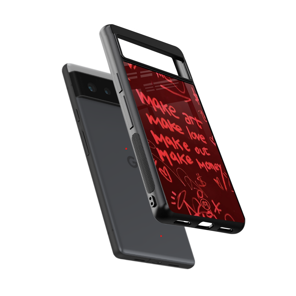 make magic back phone cover | glass case for Google Pixel 6A