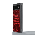 make magic back phone cover | glass case for google pixel 6