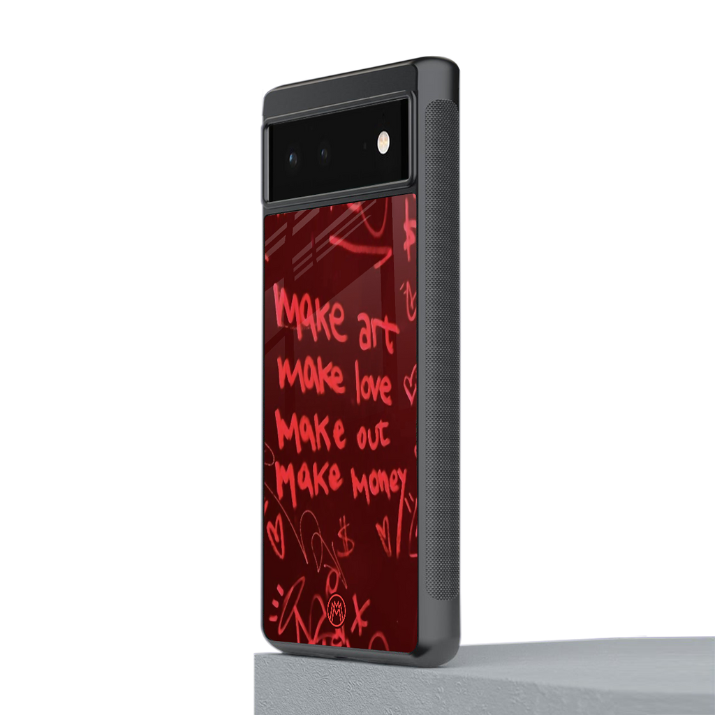 make magic back phone cover | glass case for Google Pixel 6A