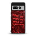 make magic back phone cover | glass case for google pixel 7 pro