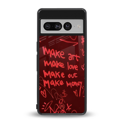 make magic back phone cover | glass case for google pixel 7 pro