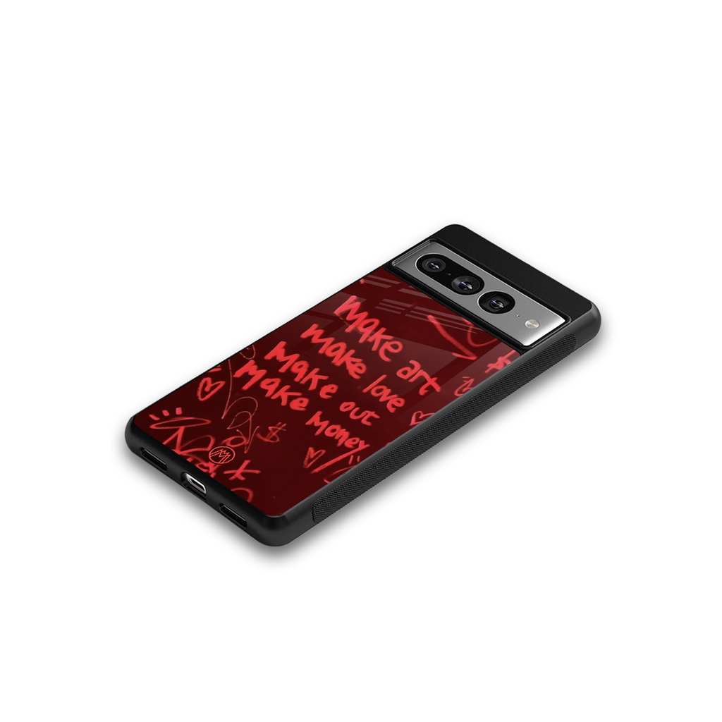 make magic back phone cover | glass case for google pixel 7 pro