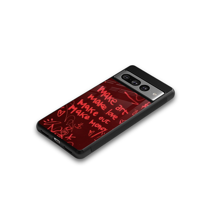 make magic back phone cover | glass case for google pixel 7 pro