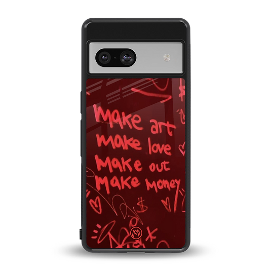 make magic back phone cover | glass case for Google Pixel 7A