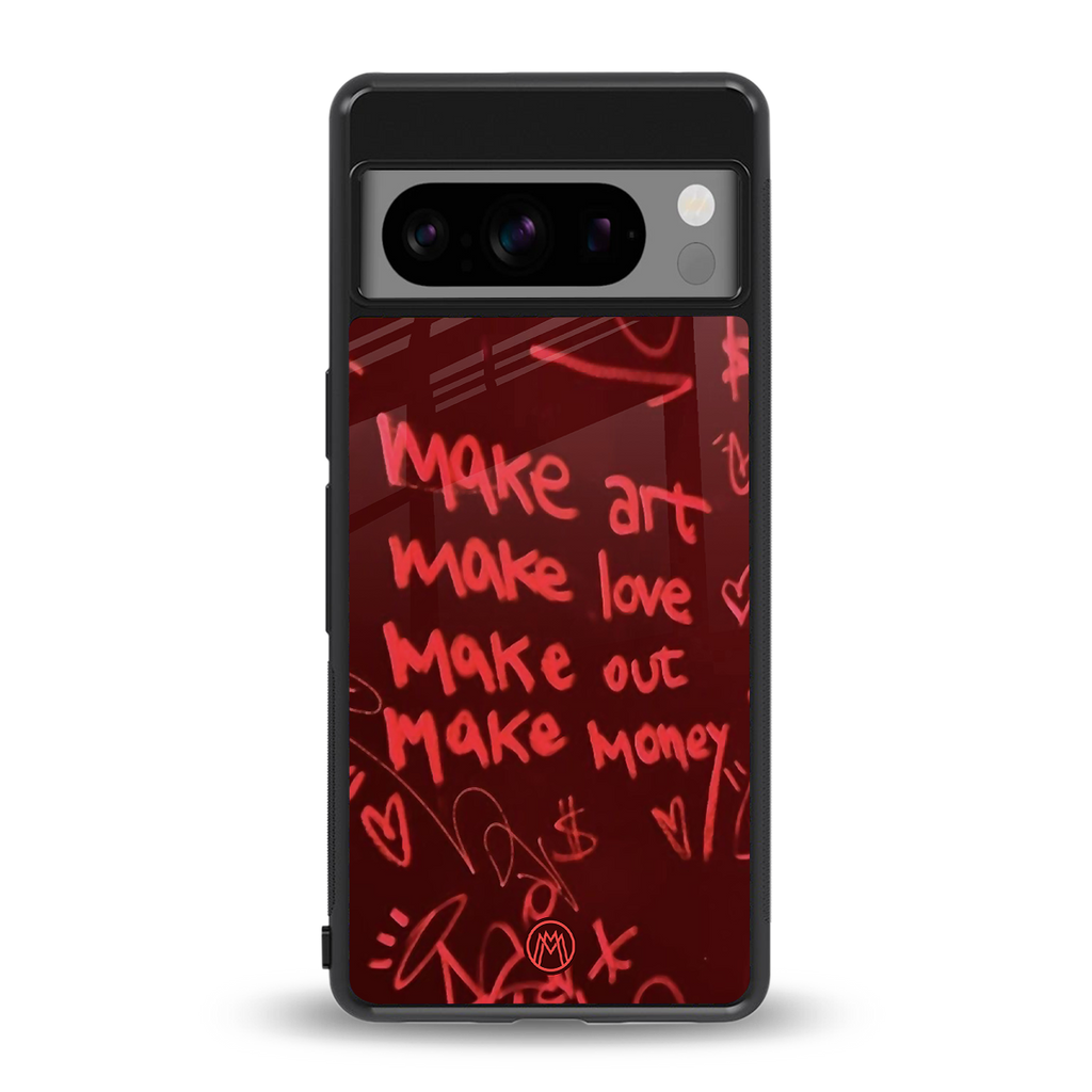 make magic back phone cover | glass case for google pixel 8 pro