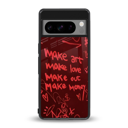 make magic back phone cover | glass case for google pixel 8 pro