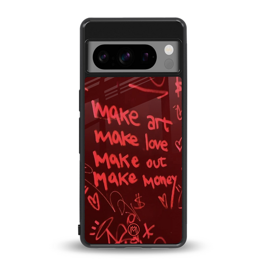 make magic back phone cover | glass case for google pixel 8 pro