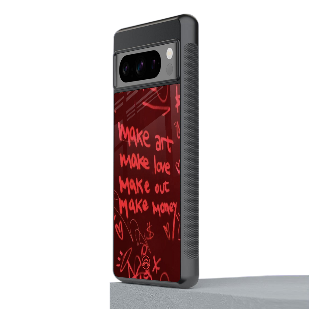 make magic back phone cover | glass case for google pixel 8 pro