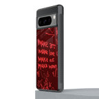 make magic back phone cover | glass case for google pixel 8 pro