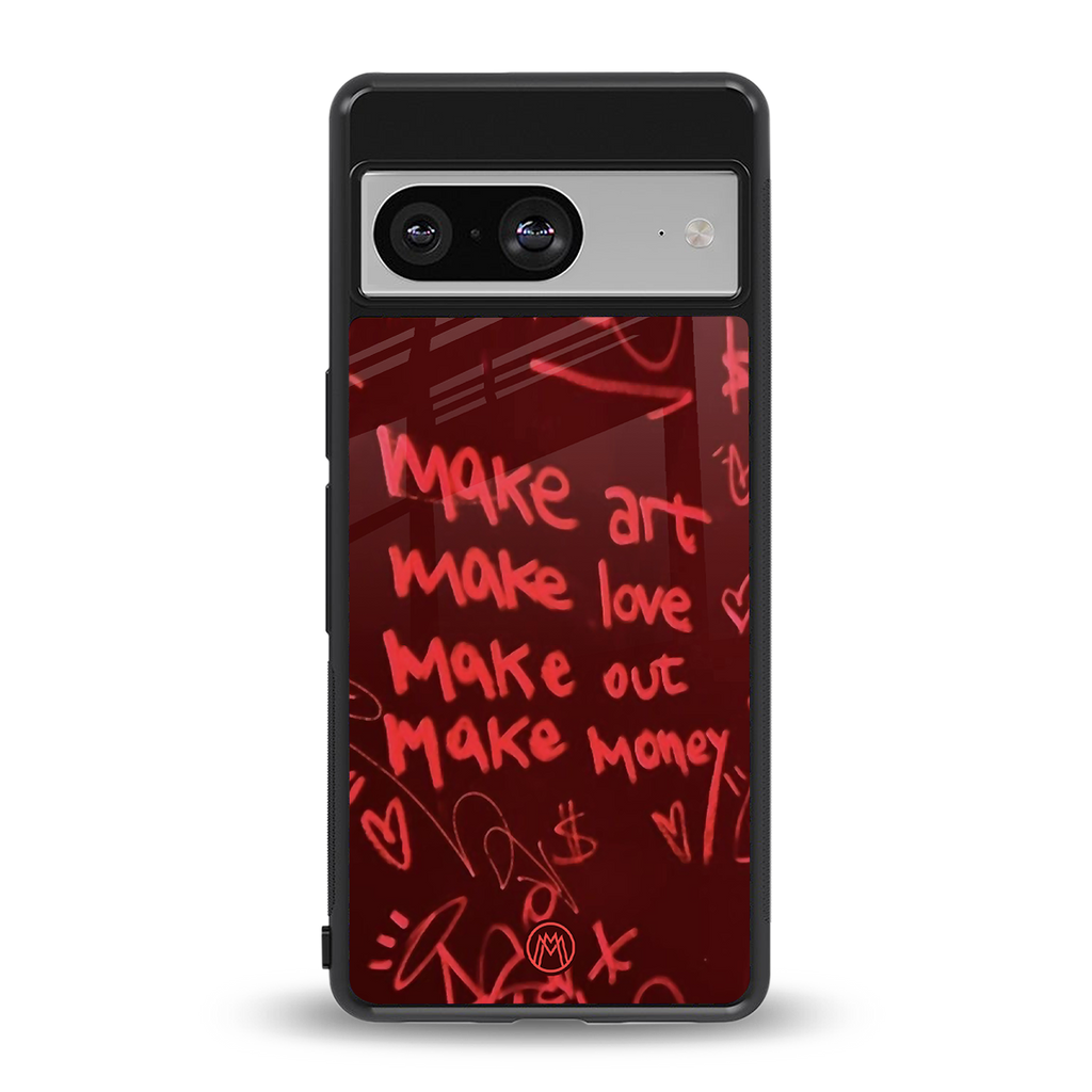 make magic back phone cover | glass case for Google Pixel 8