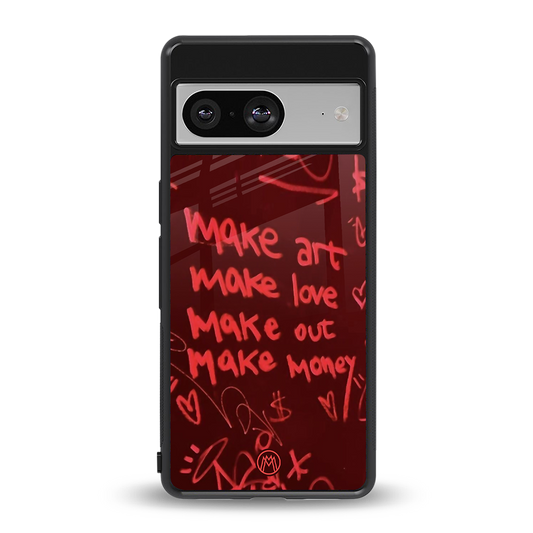 make magic back phone cover | glass case for Google Pixel 8