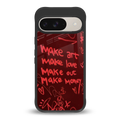 make magic back phone cover | glass case for google pixel 9