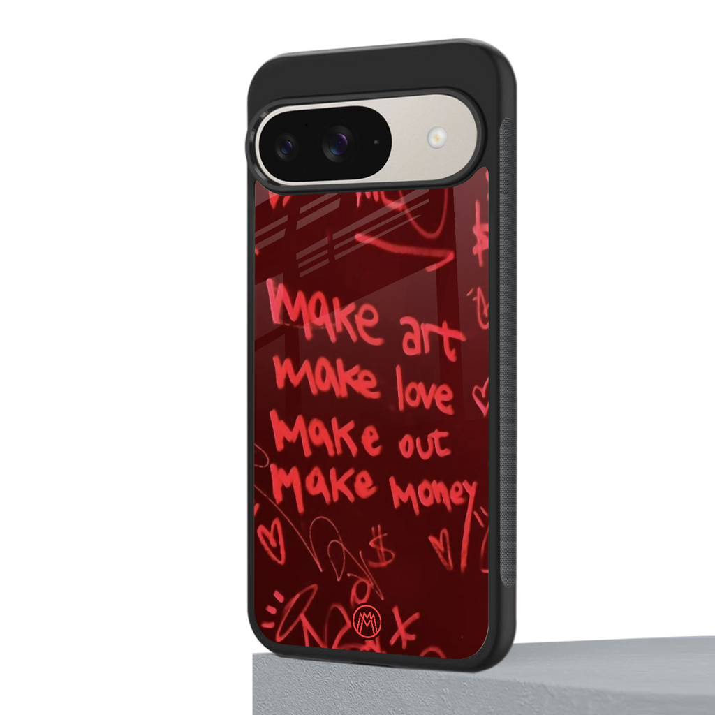 make magic back phone cover | glass case for google pixel 9