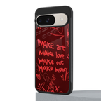 make magic back phone cover | glass case for google pixel 9