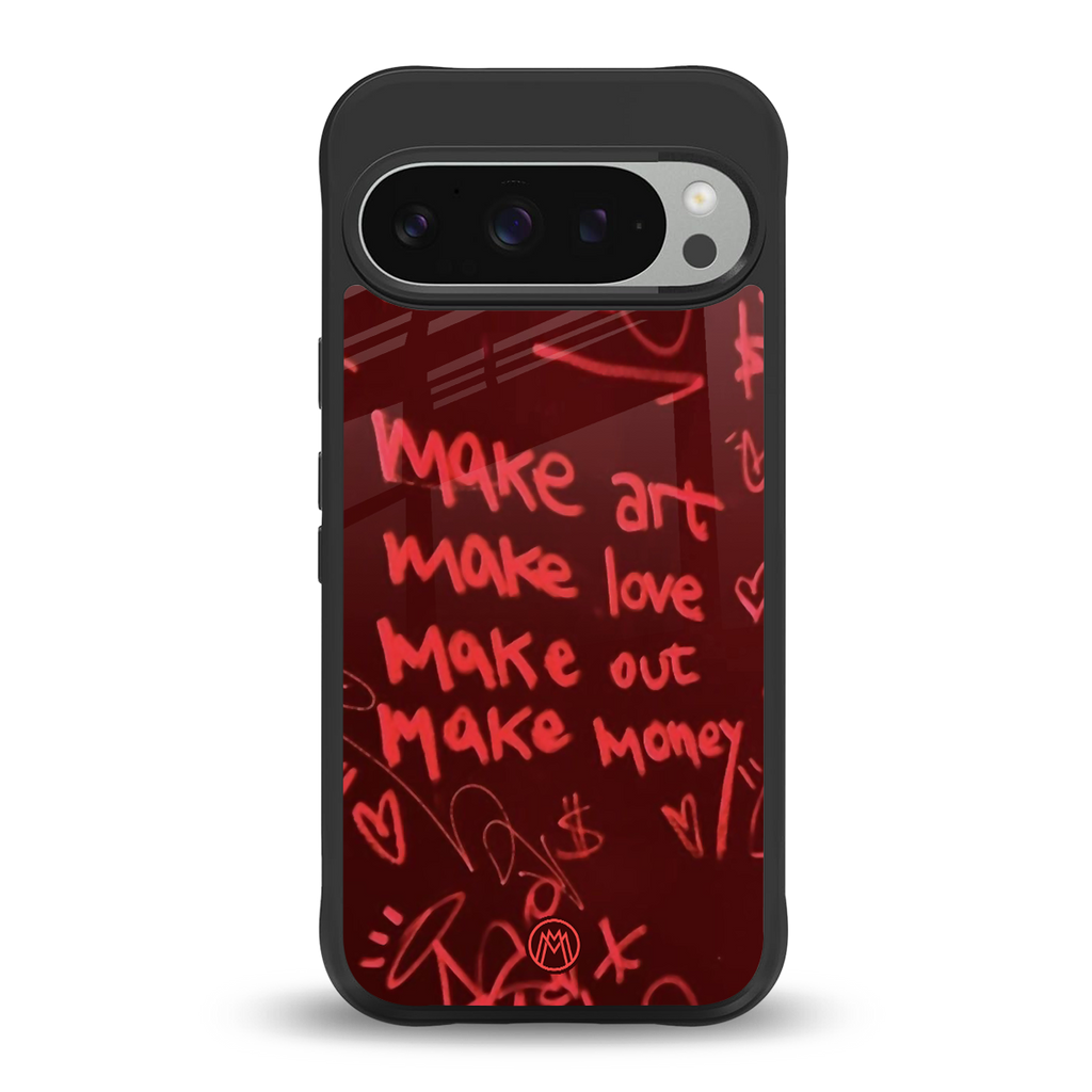 make magic back phone cover | glass case for google pixel 9 pro