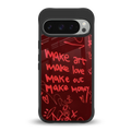 make magic back phone cover | glass case for google pixel 9 pro xl