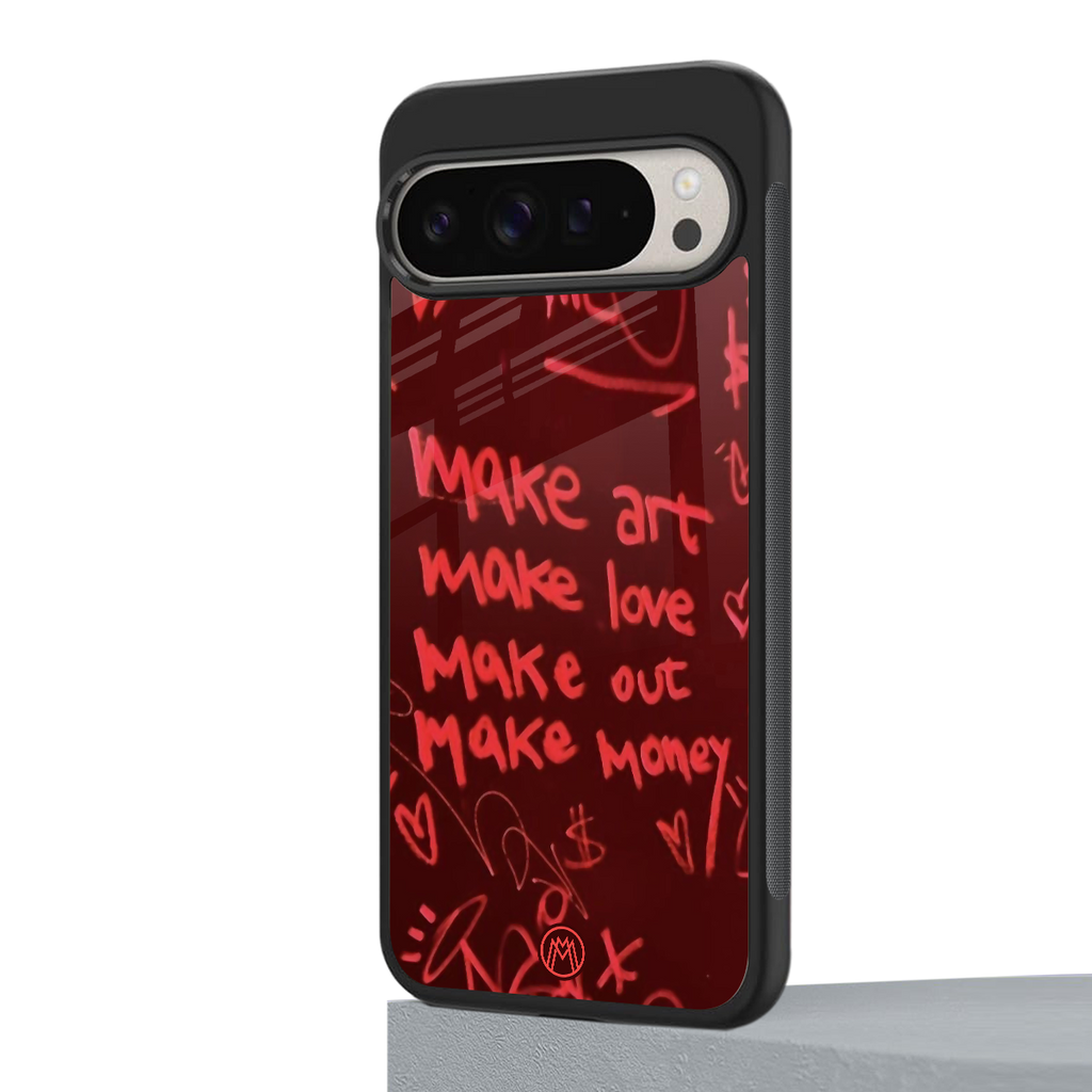make magic back phone cover | glass case for google pixel 9 pro