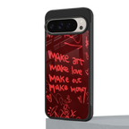 make magic back phone cover | glass case for google pixel 9 pro xl