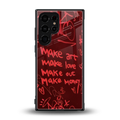 make magic back phone cover | glass case for samsung galaxy s23 ultra