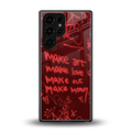 make magic back phone cover | glass case for samsung galaxy s25 ultra