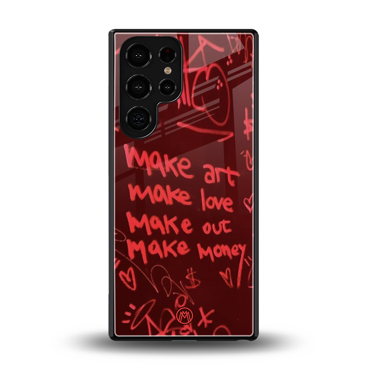 make magic back phone cover | glass case for samsung galaxy s25 ultra