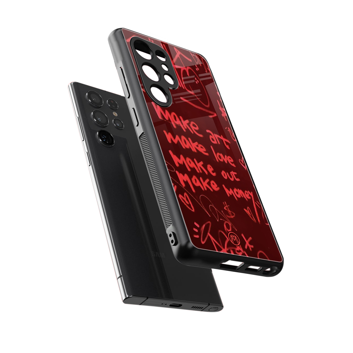 make magic back phone cover | glass case for samsung galaxy s25 ultra